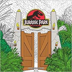 JURASSIC WORLD ADULT COLORING BOOK TP